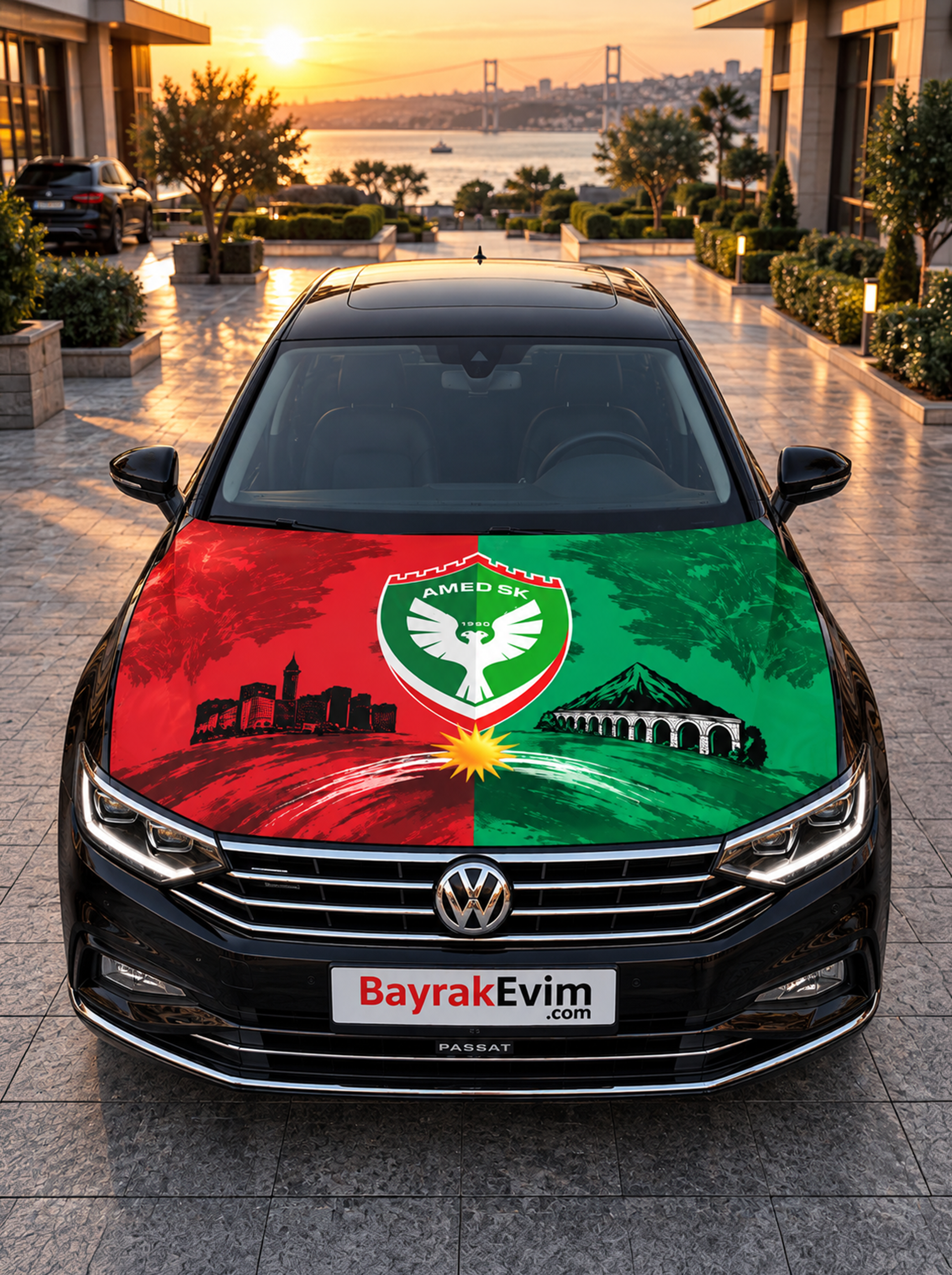 Amed Spor 1 Kaput Bayrağı