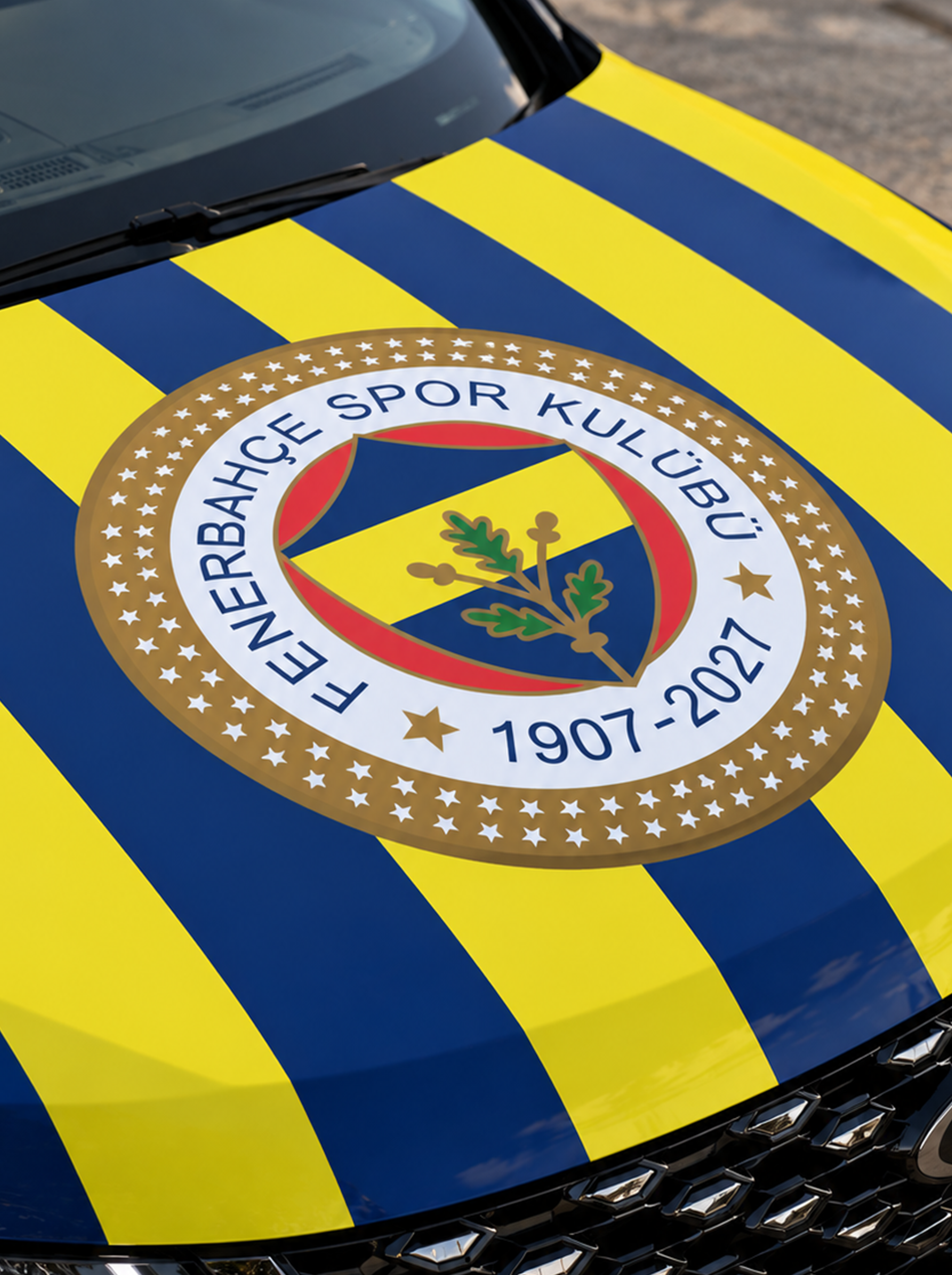 Fenerbahçe 120. Yıl Özel Kaput Bayrağı 2
