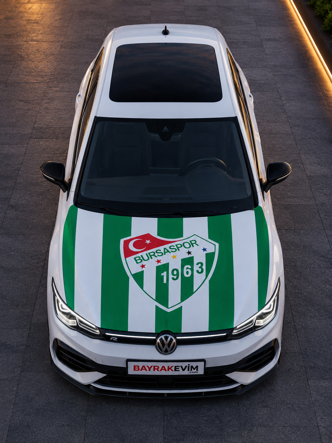 Bursaspor Kaput Bayrağı