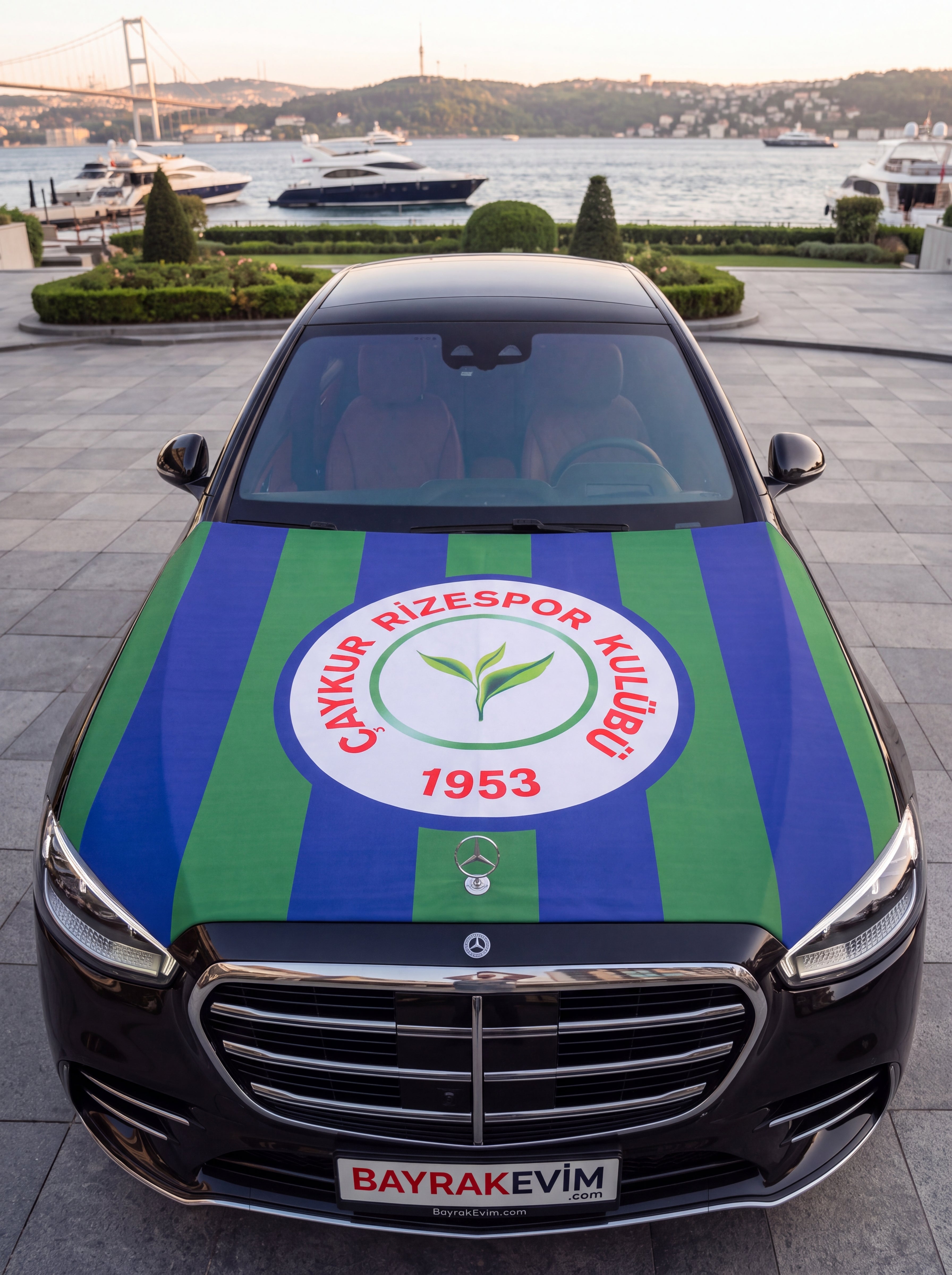 Çaykur Rizespor Kaput Bayrağı