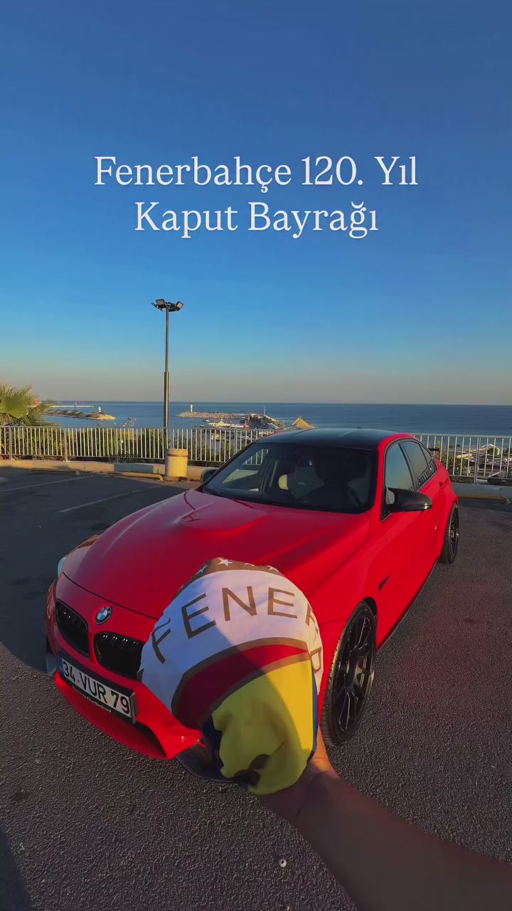 Fenerbahçe 120. Yıl Özel Kaput Bayrağı